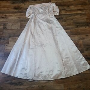 Vintage Jessica McClintock for Gunne Sax 2000 Millennium Light Pink 2-Piece Set